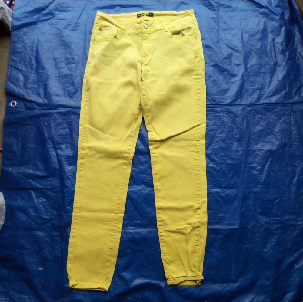 South Pole Yellow Women's Skinny Jeans